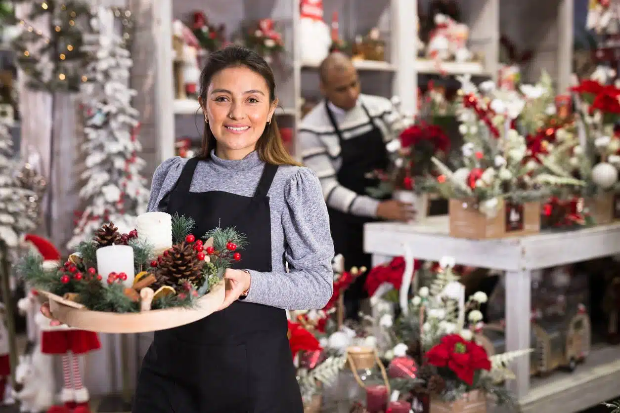 cadeaux personnalisés Noël entreprise magasin